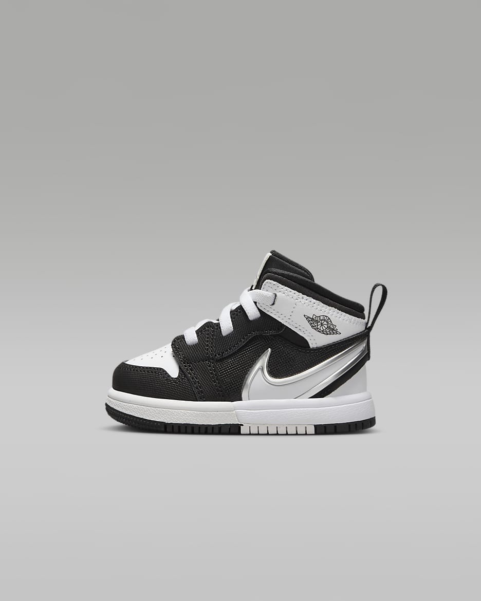 Chaussure Jordan 1 Mid RM EasyOn pour bebe et tout petit